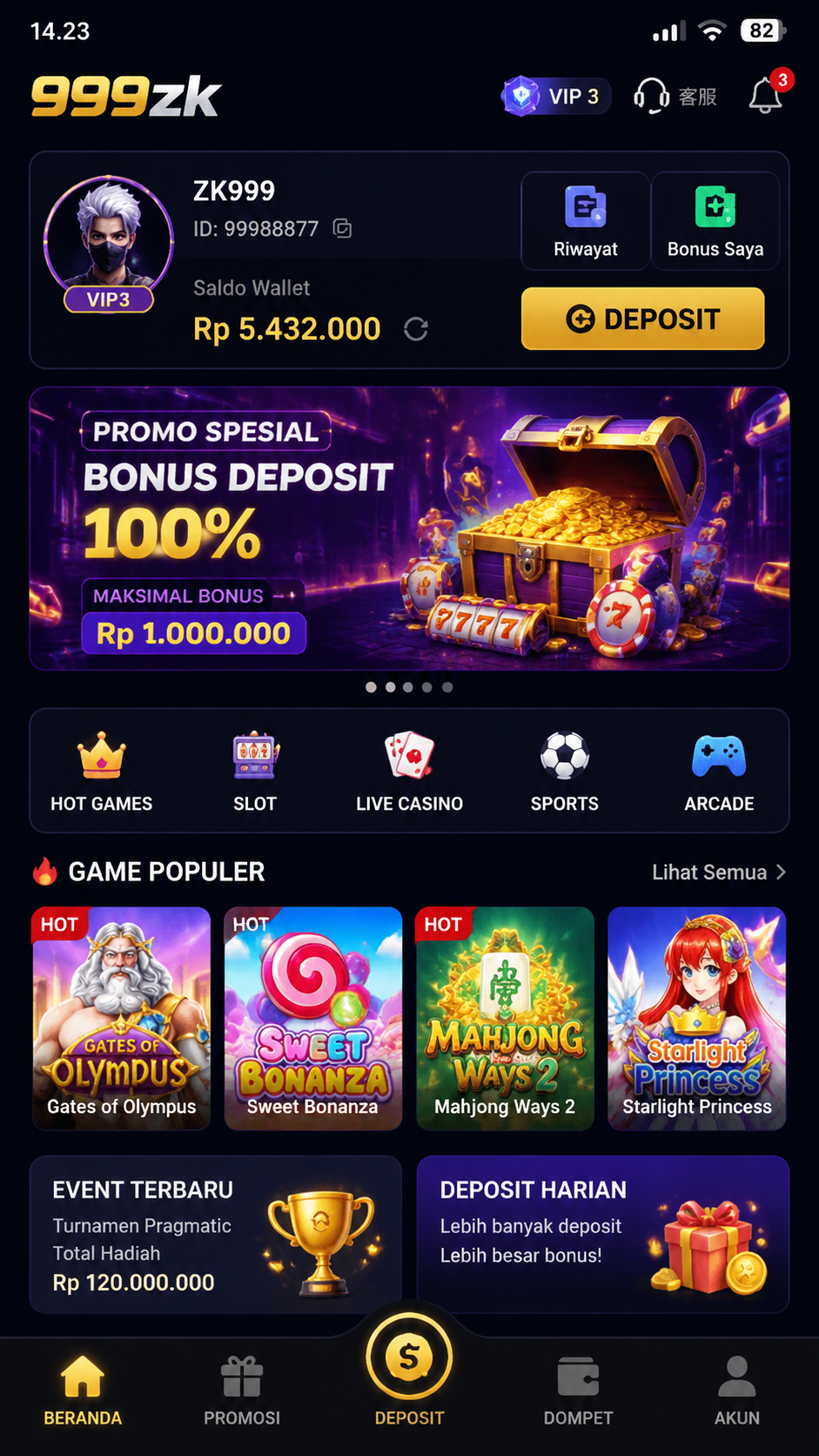 Screenshot 3 999zk